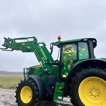 100-asis JOHN DEERE traktorius į Rietavą!